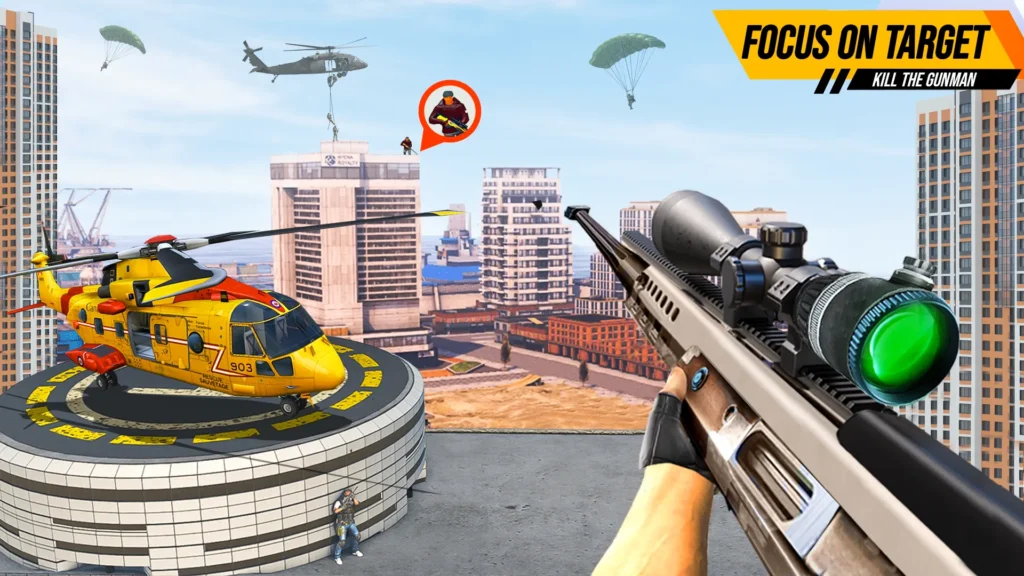 Download Pure Sniper Mod APK (Unlimited money and gold)